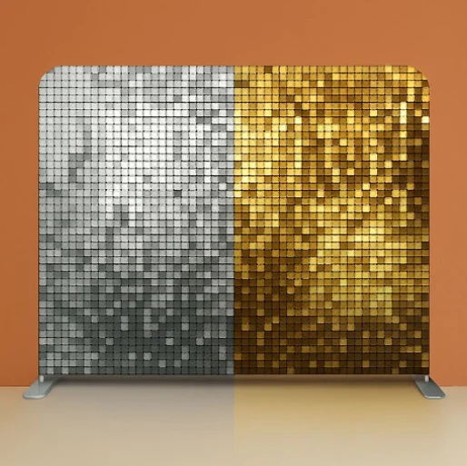 Achtewanden voor photobooth